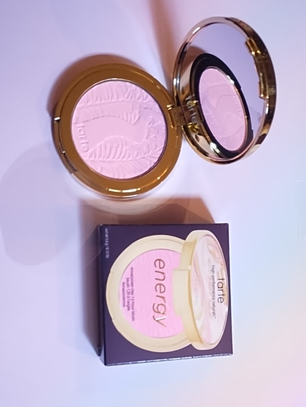 tarte Energy Brightening Blush - Light Pink Full Size